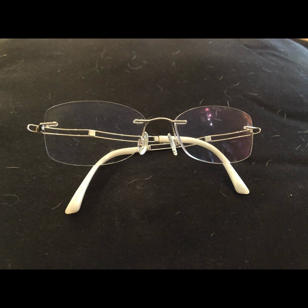 Silhouette designer art form frameless glasses